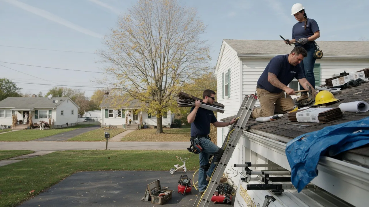 Local Roofing Contractors in Holcomb, IL near me
